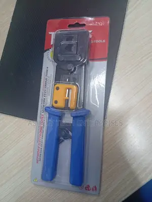 New Ultra Durable Pass-Through Crimping Tool – RJ45/RJ11 Crimper