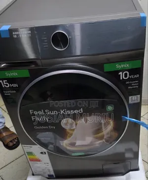 Synix 8kg Full Automatic Wash and Spin Washing Machine