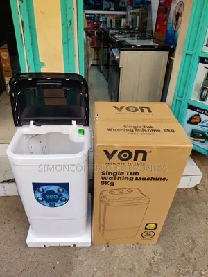 Von Washing Machine 9kg Single Tub