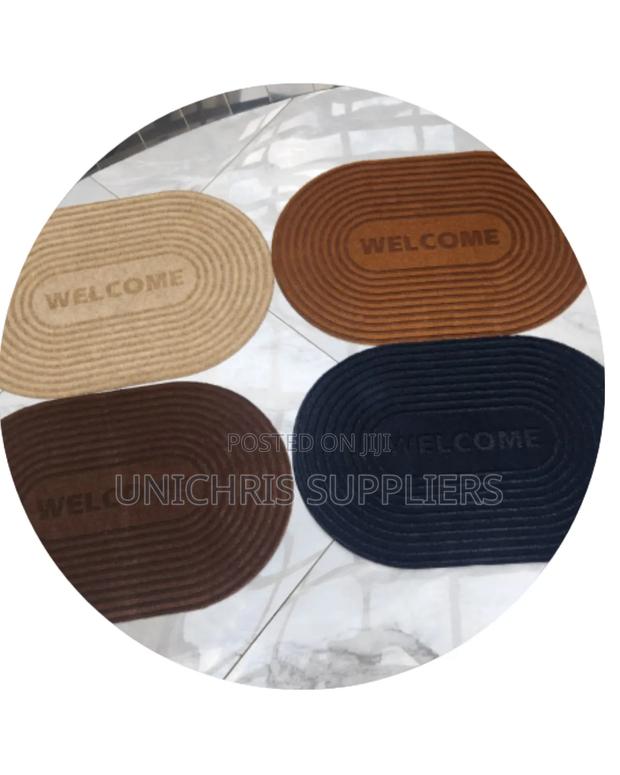 Oval Door Mat Rubber Bottom 40cm* 60cm - thumbnail 2