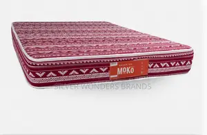 Moko Napmaster (Bonded Foam Medium Duty)-Maroon/Red Fabric 5x6x6inch
