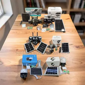 V380 Pro App 4G PTZ Dual Triple Four Lens Solar Cameras Wholesale
