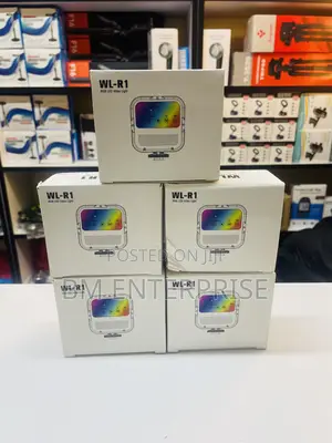 RGB Rechargeable LED Clip-on Video Light