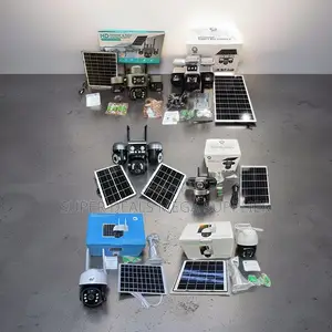 Color Night Vision 4G PTZ Dual Triple Four Lens Solar Camera Wholesale