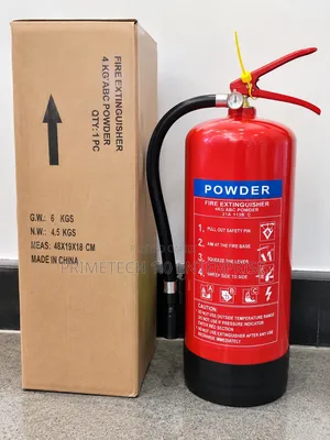 Premium 4kg Dry Powder Fire Extinguisher With Wall Bracket