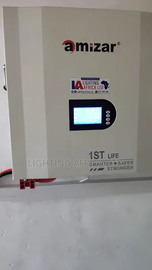 Amizar 5.12kwh - 48v (100Ah) Lithium Ion Battery Suitable - TV, Fridge