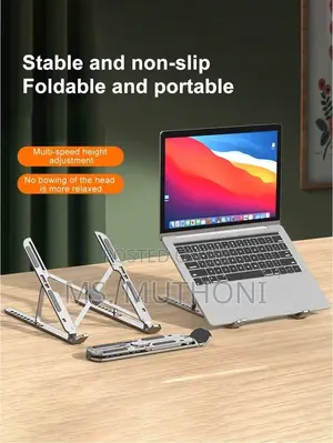 An Ergonomic, Adjustable Laptop Stand
