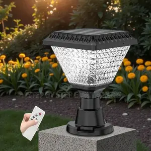Energy-Saving Outdoor Led Garden Light Main Gate Post Solar Light Lamp