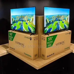 Sleek Bluetooth Enabled Vitron 55 Inch Smart Android LED TV
