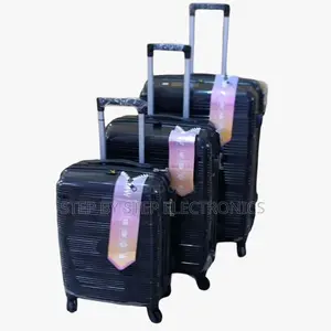 Luxurious 3 in 1 Unbreakable Rubber Suitcase Briefcase Travel Bags