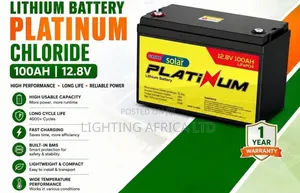 100Ah - 12.8v Lithium Ion Solar Battery 4000 Cycle for TV WiFi