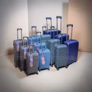 Heavy-Duty 3 in 1 Unbreakable Rubber Suitcase Briefcase Travel Bags