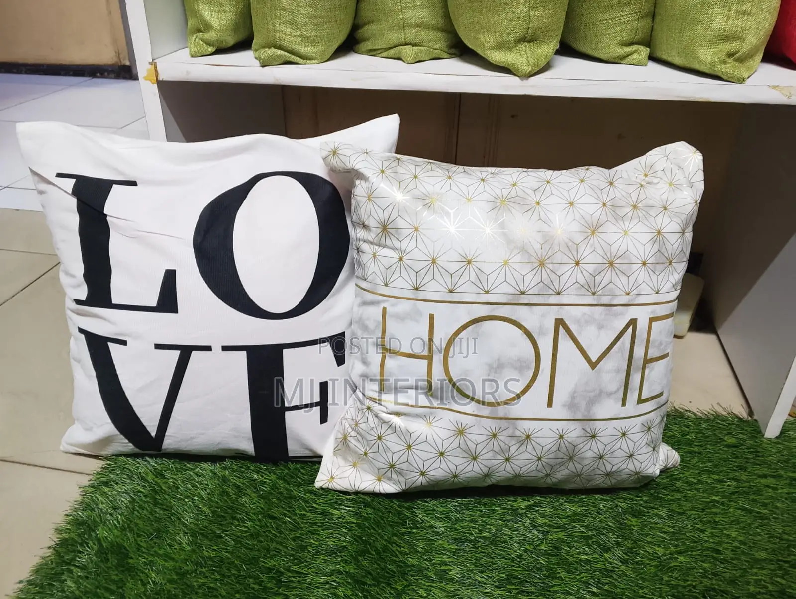 Premium Plush Cushion Covers With Soft Pillows Available