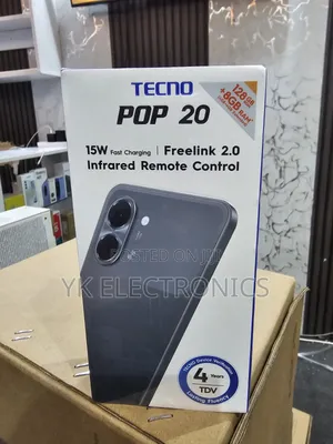 New Tecno Pop 20 128 GB Black
