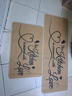 Kitchen Mat Available:2pc Large Size 120x45cm Small Size 75x45