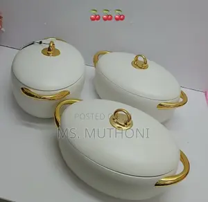 Family Buffet Premium Nordic-Inspired Oval Design Hot Pots Set