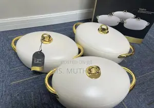 Family Buffet Premium Nordic-Inspired Oval Design Hot Pots Set