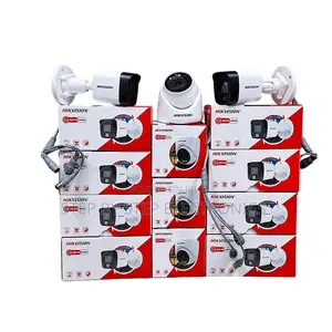 Turbo HD Bullets Hikvision Smart Hybrid Colored Night Vision Cameras