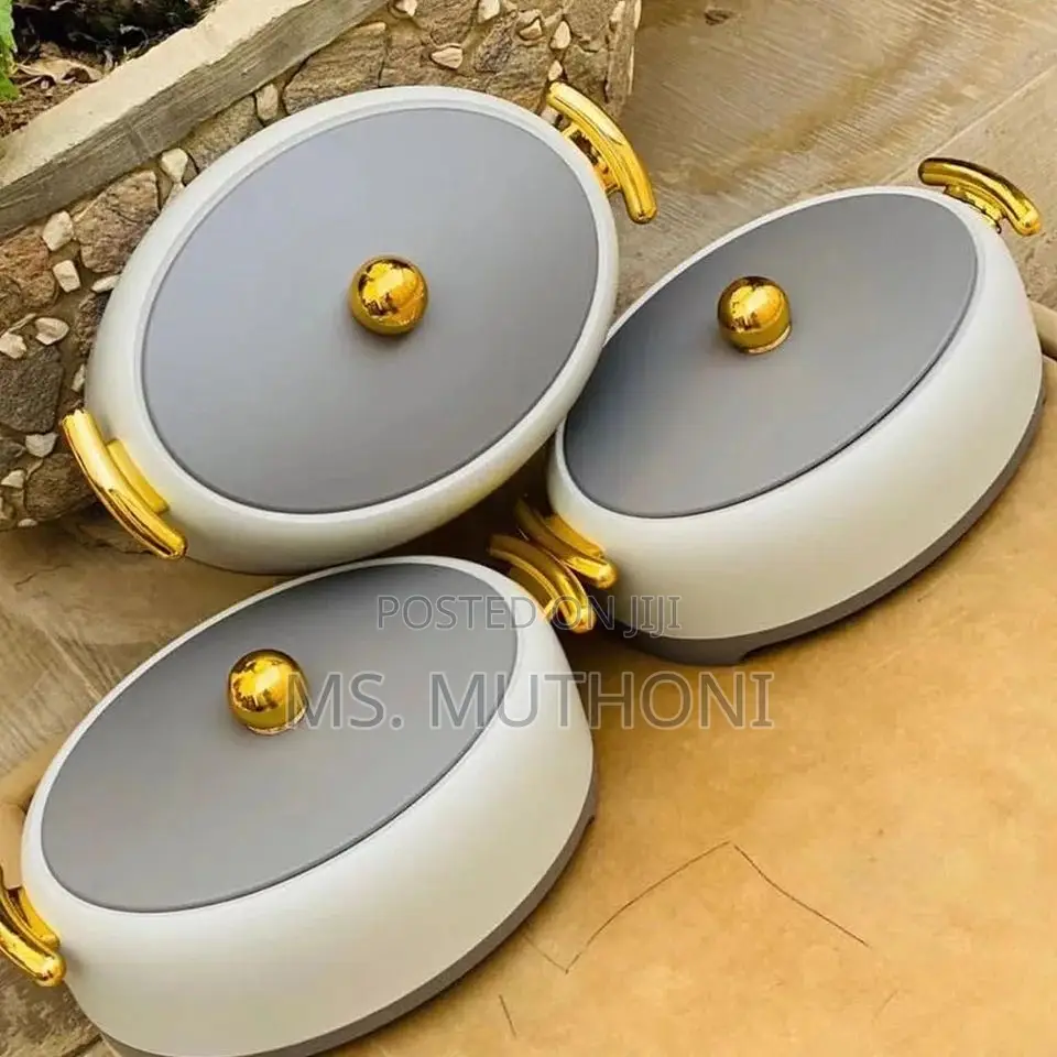 Blend of Functionality and Aesthetic Forever Gold Hot-Pots Set