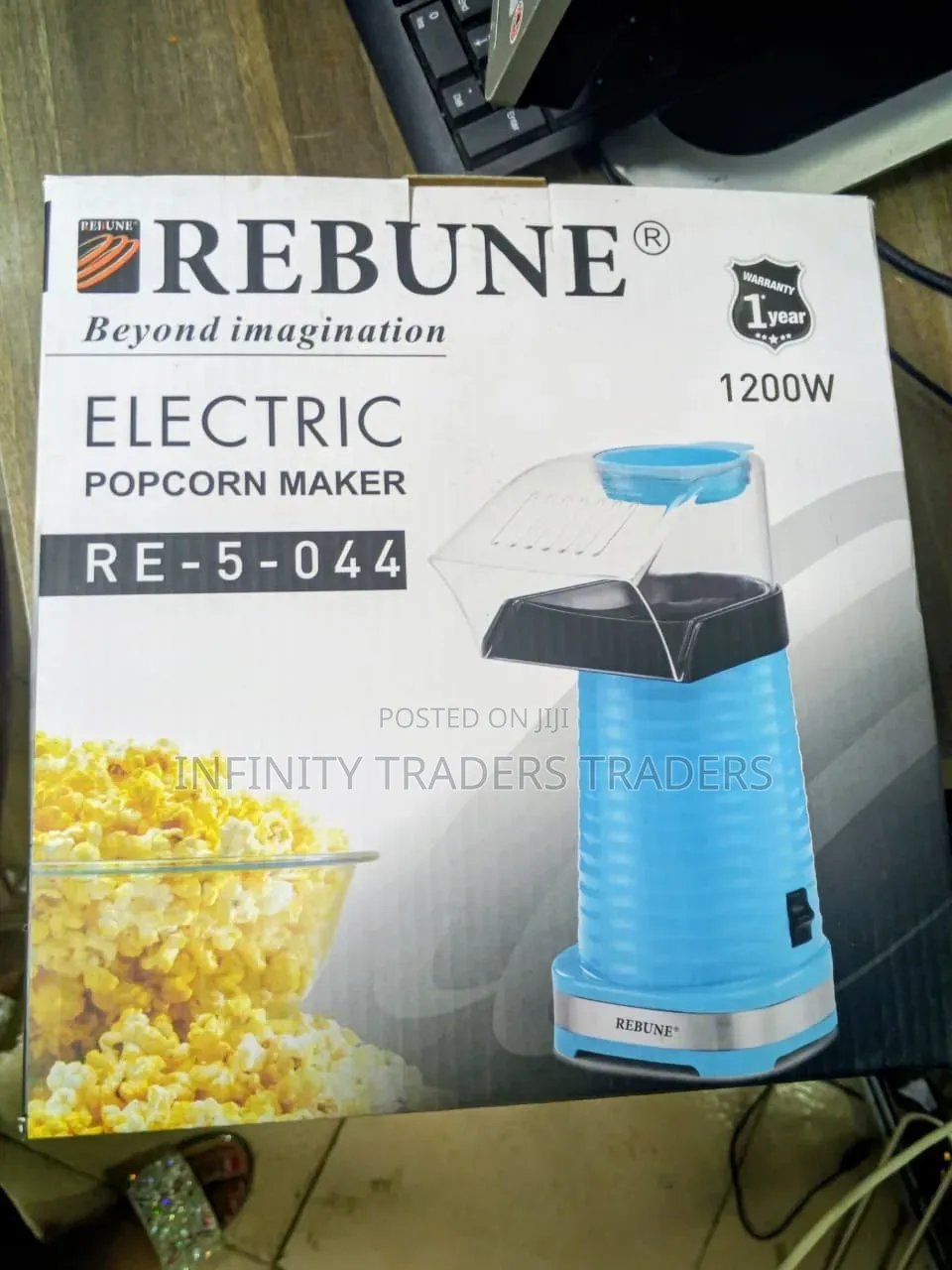 Rebune Electric Popcorn Maker