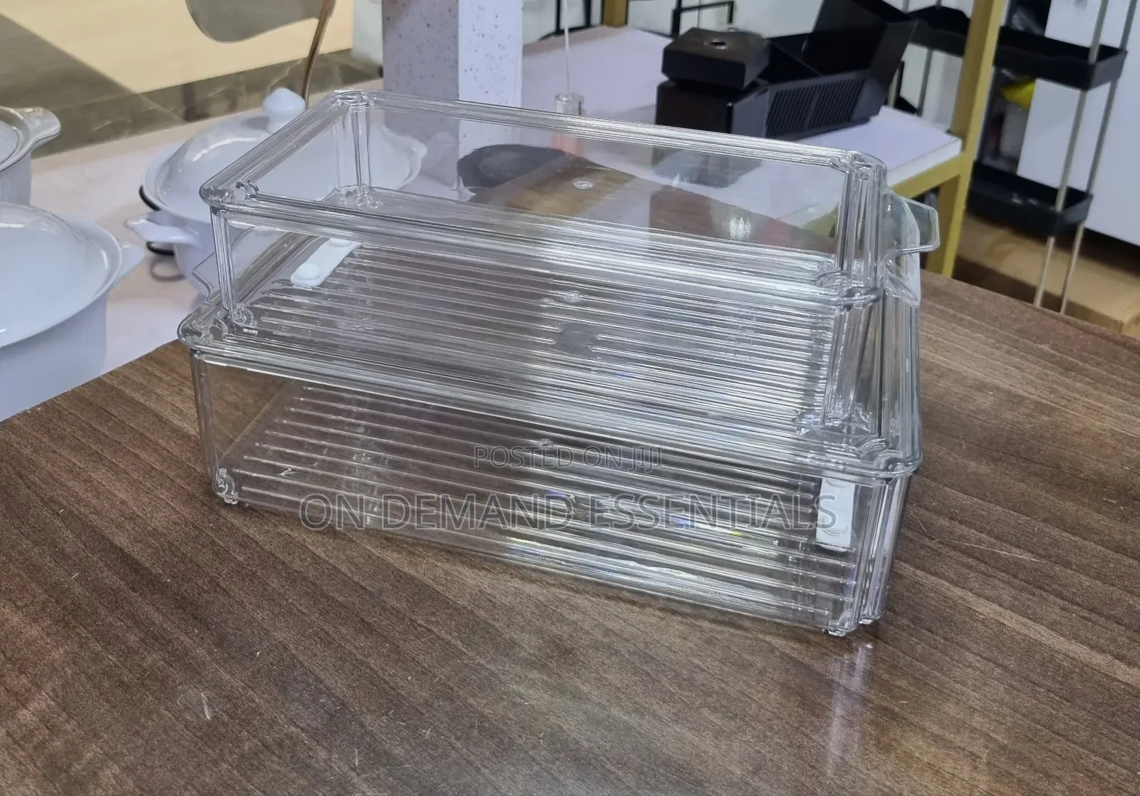 2 PCS Fridge Storage Containers