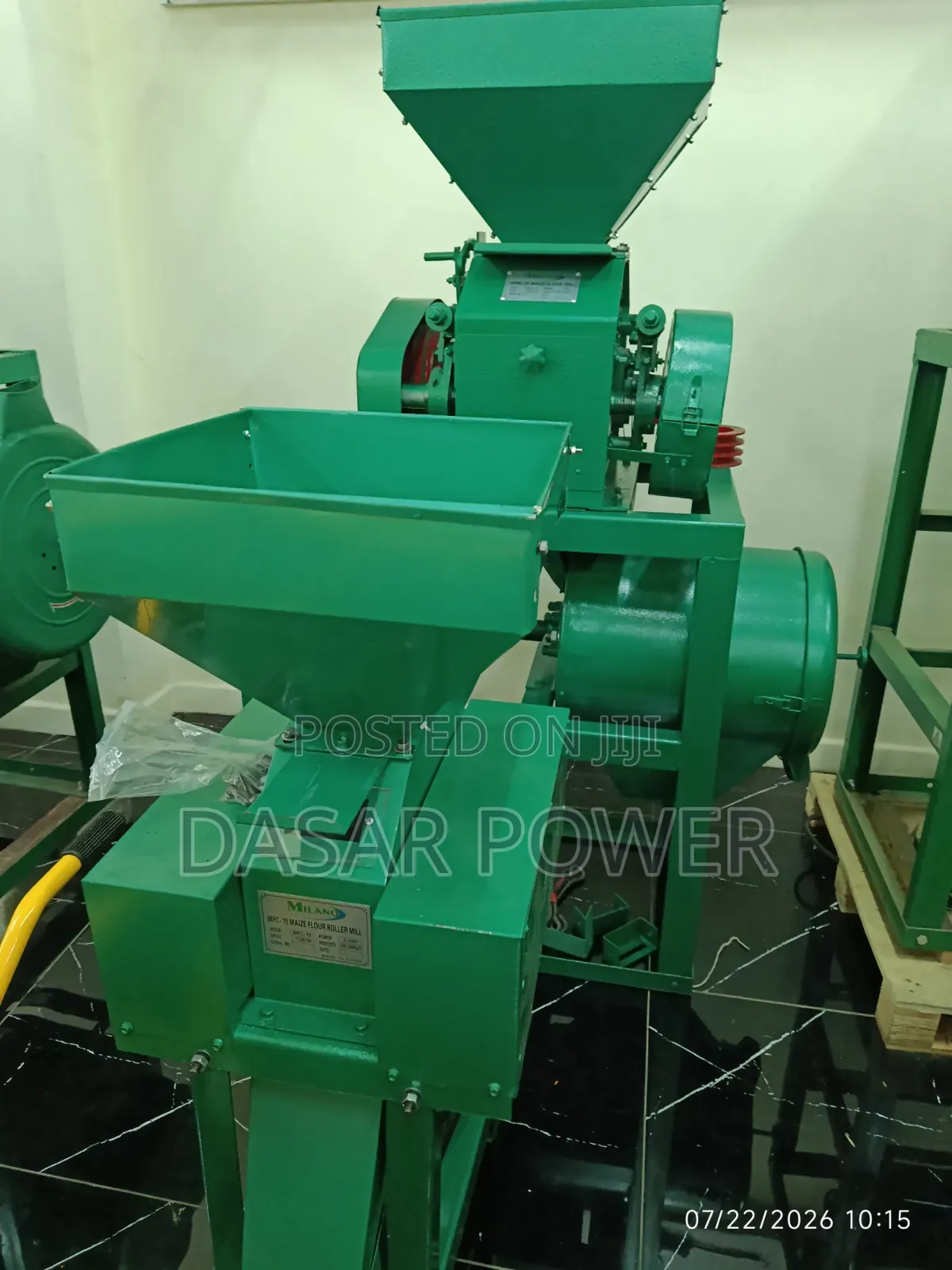 Grade 1 Milano Roller Mill.