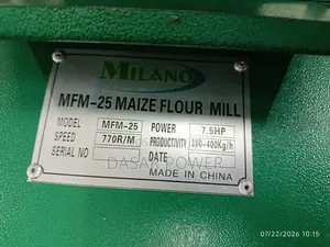 Grade 1 Milano Roller Mill.
