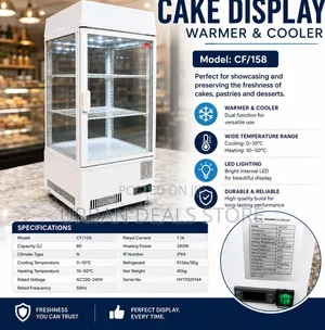 Cake Display Warmer Cooler CF/158