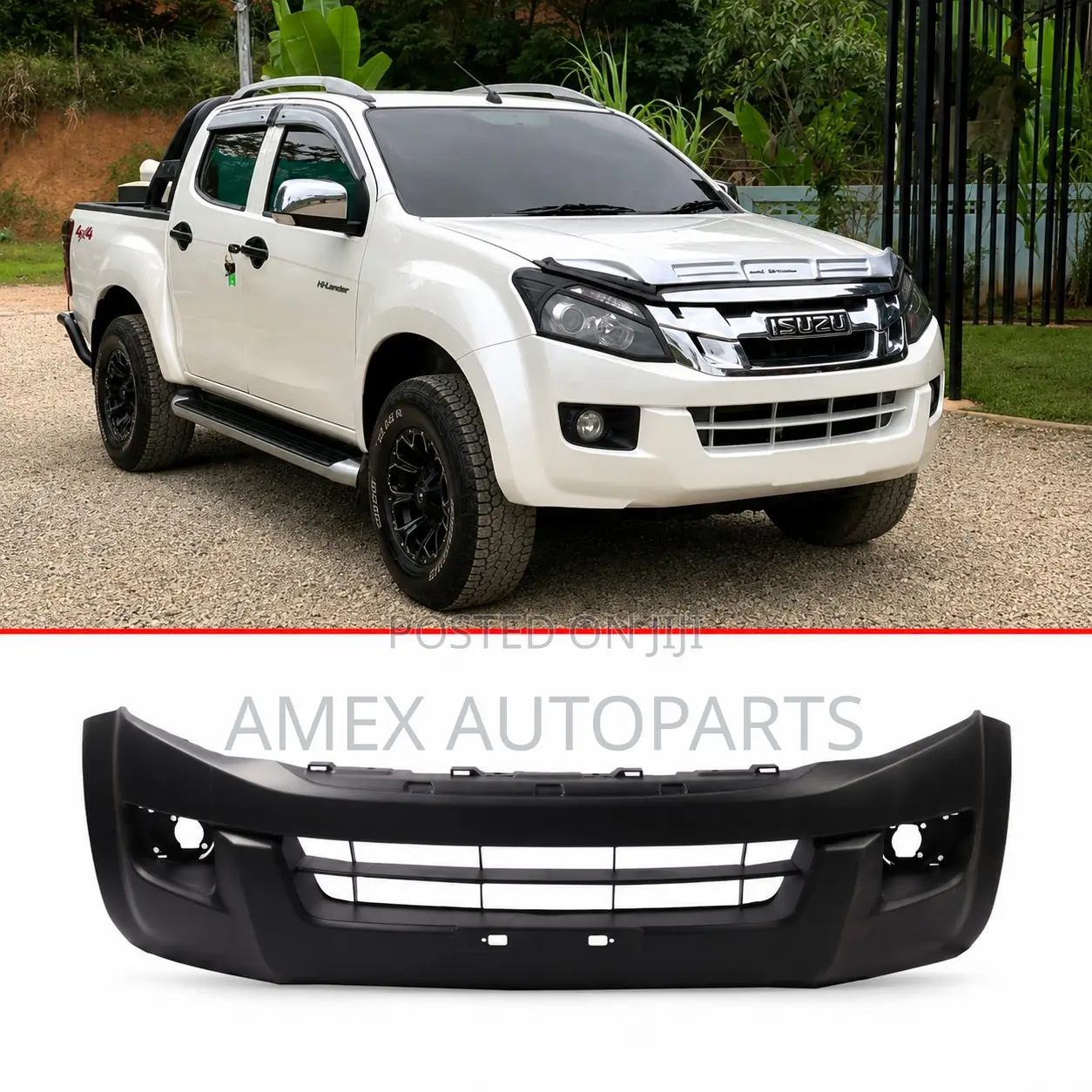 Front Bumper Isuzu DMax 2012 Onwards 4wd