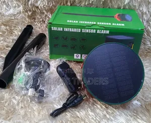 Solar Infrared Sensor Alarm
 Solar Powered |  Motion Detection