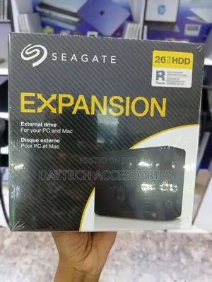Seagate Expansion Desktop 26TB HDD.