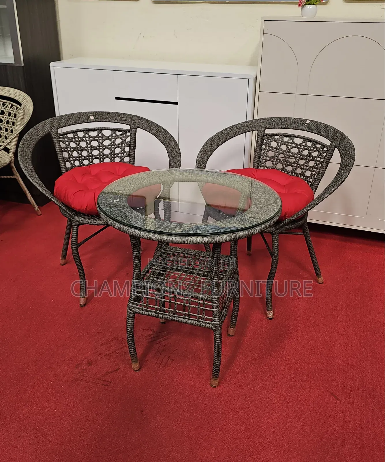 Balcony Rattan Set