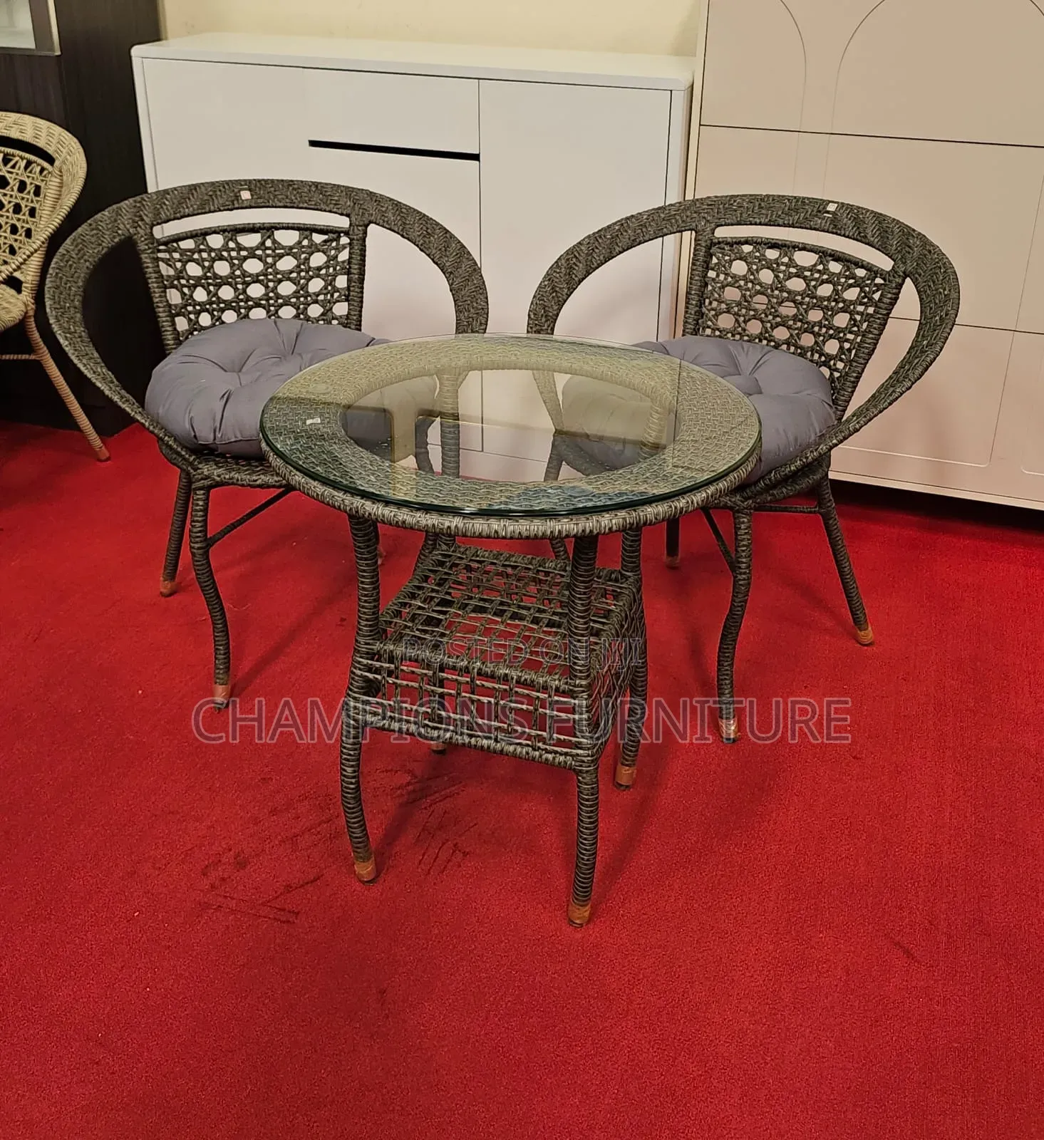 Balcony Rattan Set
