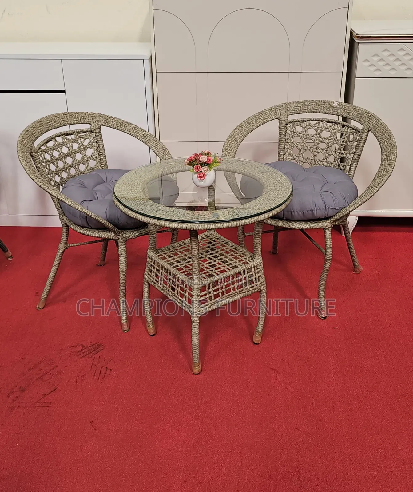 Balcony Rattan Set