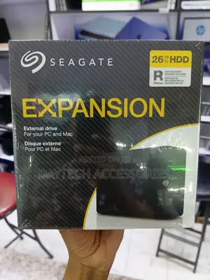 Seagate 26TB Expansion Desktop USB 3.0 External Hard Drive - Black
