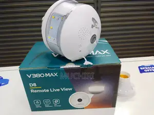 Support Wireless (Wifi) Connection Bulb Nanny V380 Max CCTV Camera