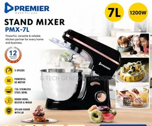 Premier 7l Heavy Duty 1200w Commercial Stand Mixer