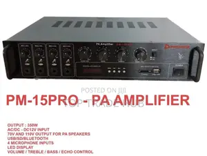 Premier PM-150Pro PA Amplifier 350W Led Display