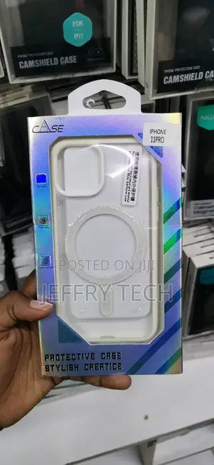 iPhone 11 Pro White Mikase Magnetic Newskin Case
