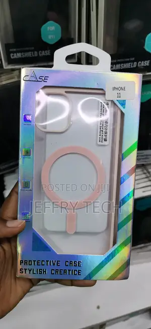 iPhone 11 Featuring a Magnetic Ring Cover