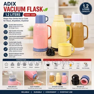 Adix Vacuum Flask 1.2ltrs_b