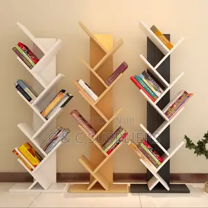 Modern Wooden Tree Bookcase