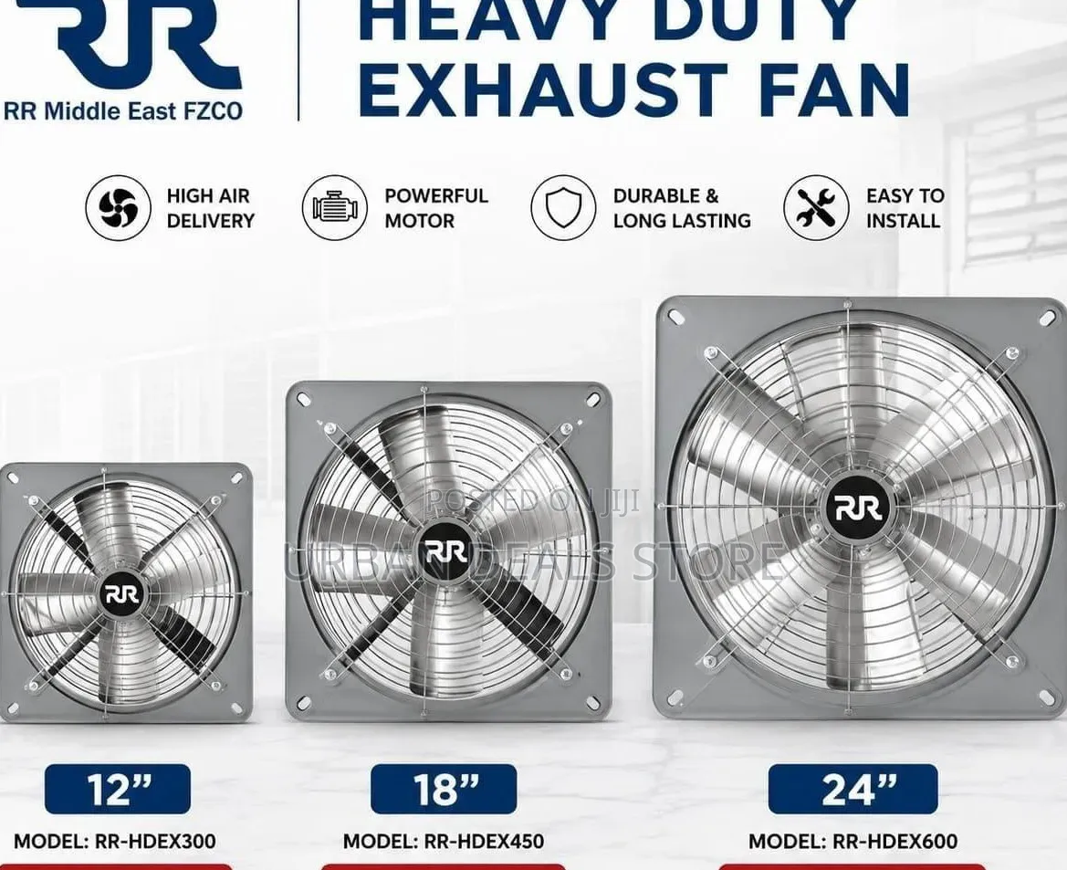 Premier Heavy Duty Exhaust Fans 24"