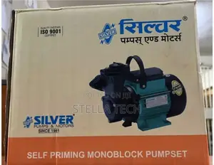 Silver Self Priming Pump 0.5hp