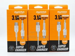 Micro USB Fast Charging Cable 3.1A Ayama AM-M01 (1.2M) 1200mm Cord