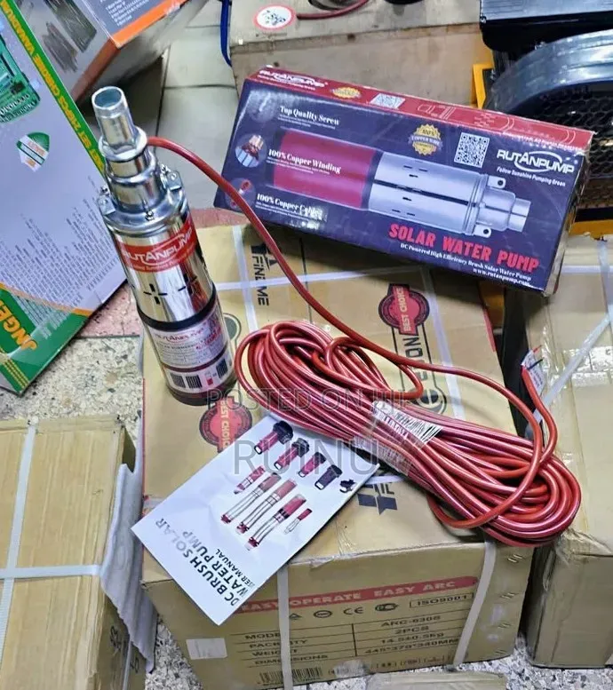 Solar Submersible Screw Pump
