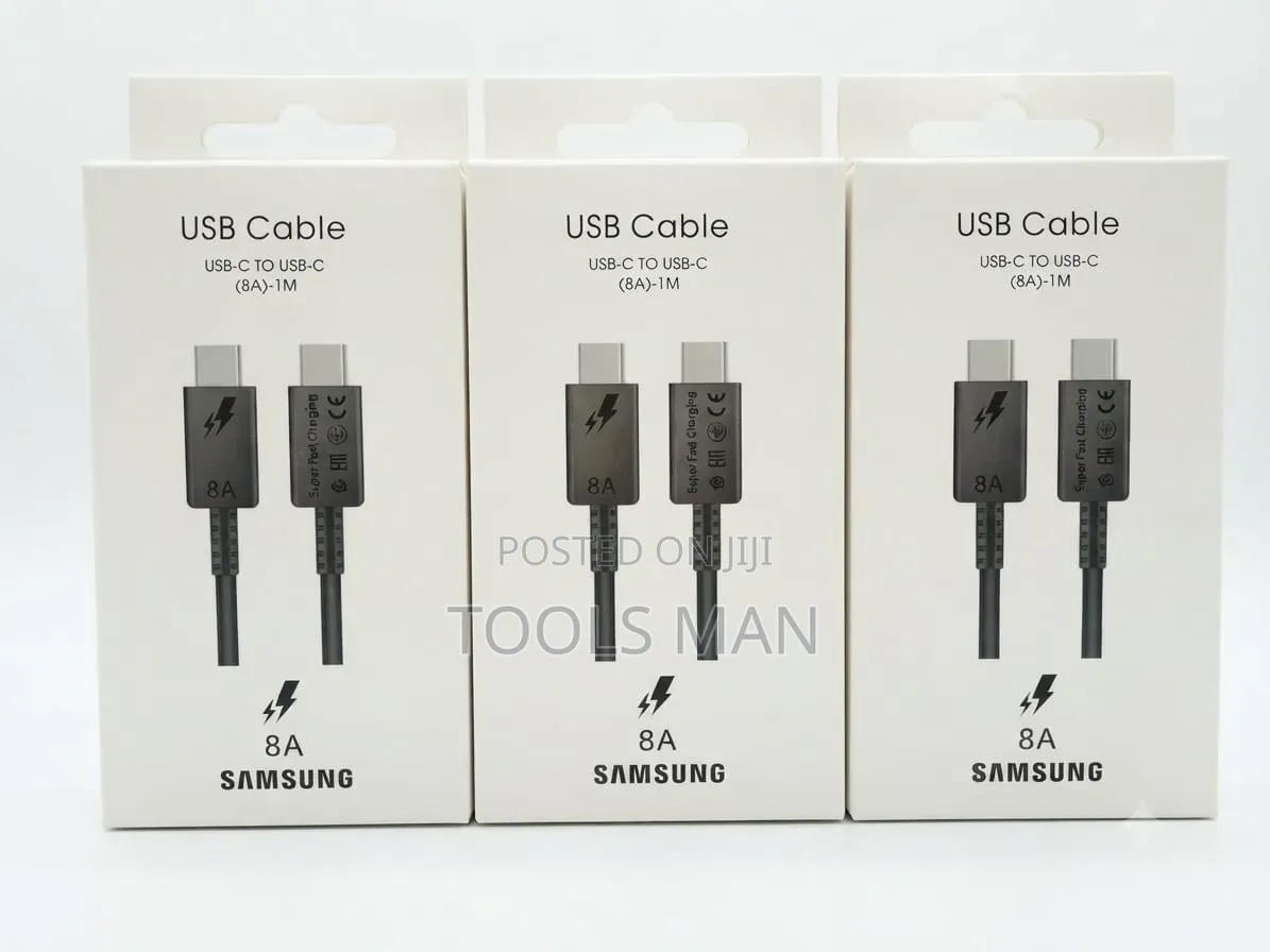 Samsung 8A USB-C to USB-C Cable 1 Meter.