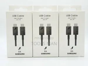 Samsung 8A USB-C to USB-C Cable 1 Meter.