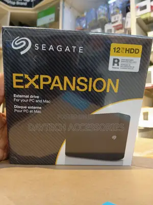 Seagate 12TB Expansion Desktop USB 3.0 External Hard Drive in Black