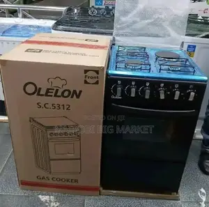 Olelon 3+1 Gas Cooker With Gas Oven